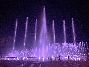 山西晉城澤州縣人民政府廣場旱地音樂噴泉